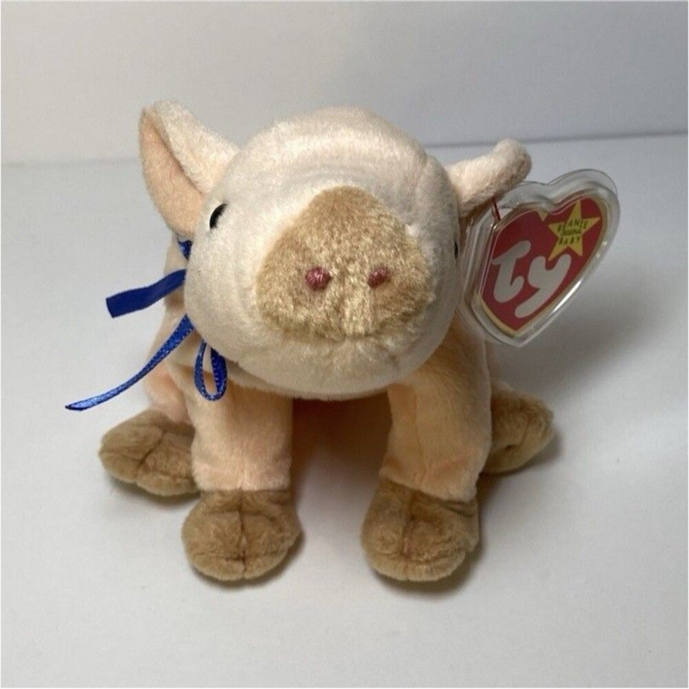 Ty Knuckles the Pig Beanie Babies 1999